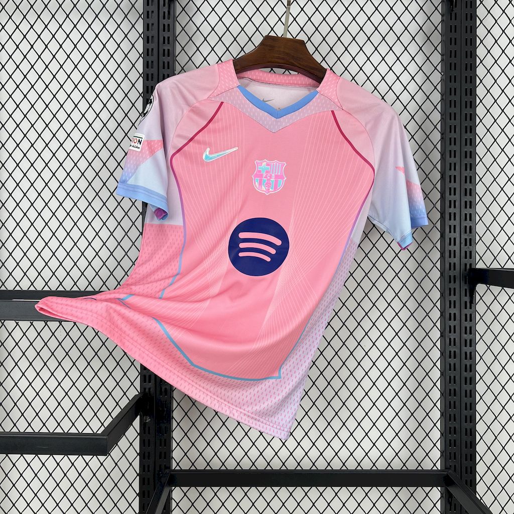 FC Barcelone maillot foot rose 2025 2026 Maillot De Fou, site maillot de foot pas cher