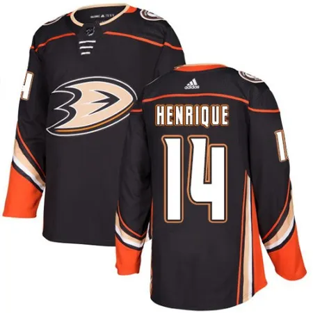 Men's  Anaheim Ducks #14 Adam Henrique Black Stitched NHL Jersey