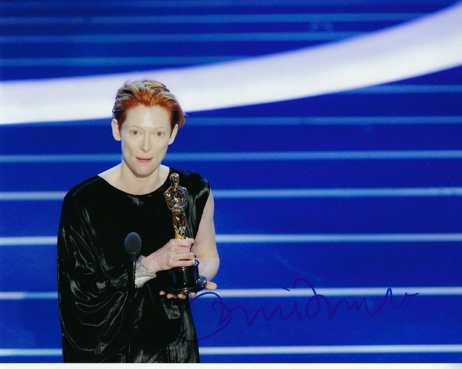 GFA 80th Academy Awards * TILDA SWINTON * Signed 8x10 Photo Poster painting PROOF COA