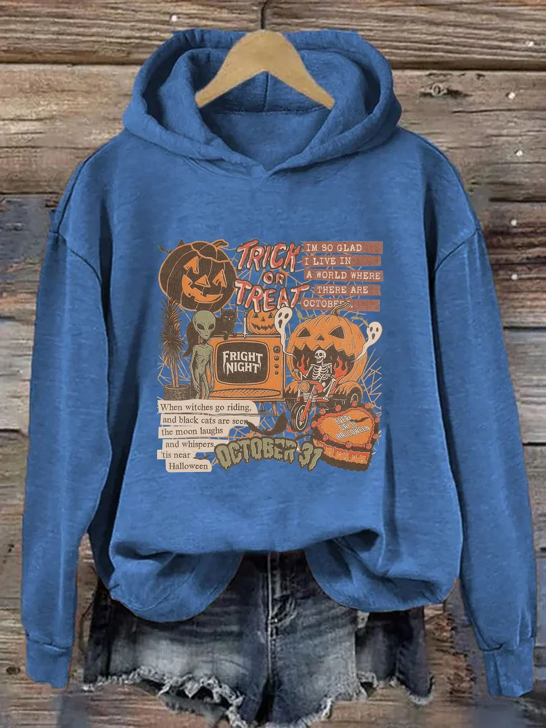 Halloween Collage Hoodie