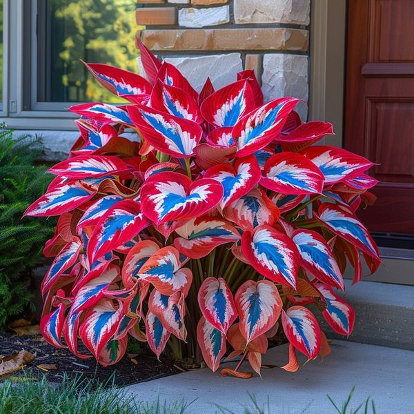 Hosta Seeds-Red and Blue