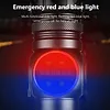 20W LED+COB High Power Flashlight Waterproof Zoomable Outdoor Bright Flashlight