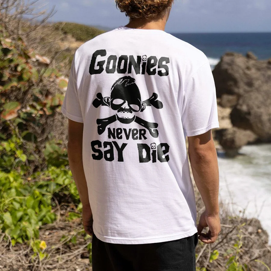 Goonies Never Say Die Printed Men's T-shirt