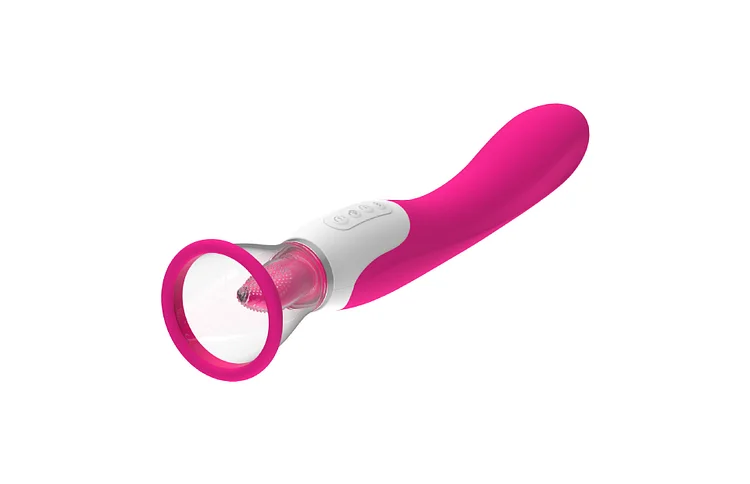 Automatic Heating Tongue Licker Pluggable Sex Toy