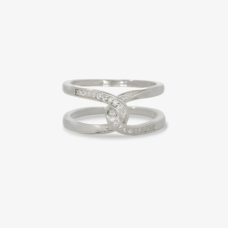 For Bonus Daughter - We Are Forever Linked Together Knot Ring
