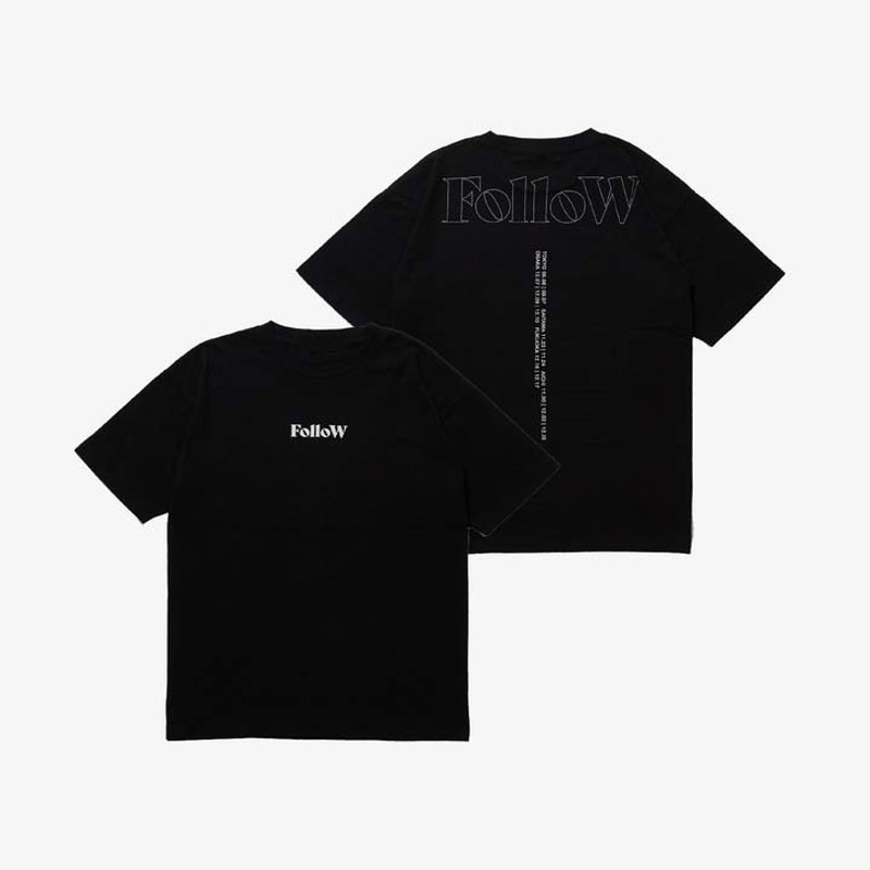 SEVENTEEN TOUR FOLLOW TO JAPAN T-SHIRT BLACK