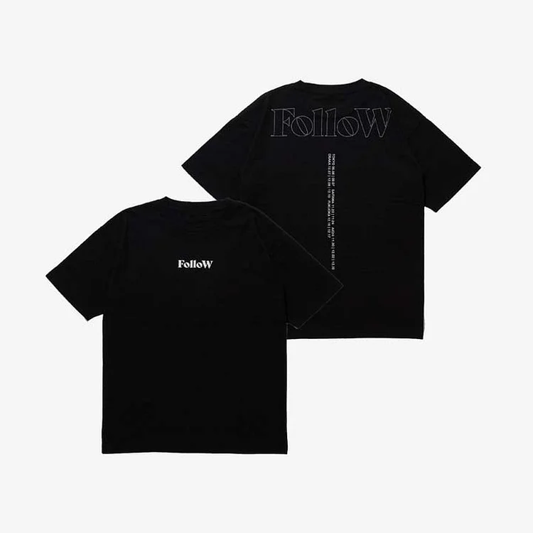 SEVENTEEN TOUR 【FOLLOW】ソウル Tシャツ ブラック-