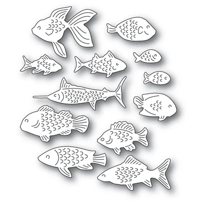 Nigikala AliliArts Metal Cutting Dies Shark & turtle diy Scrapbooking Photo Album Decorative Embossing PaperCard Crafts Die