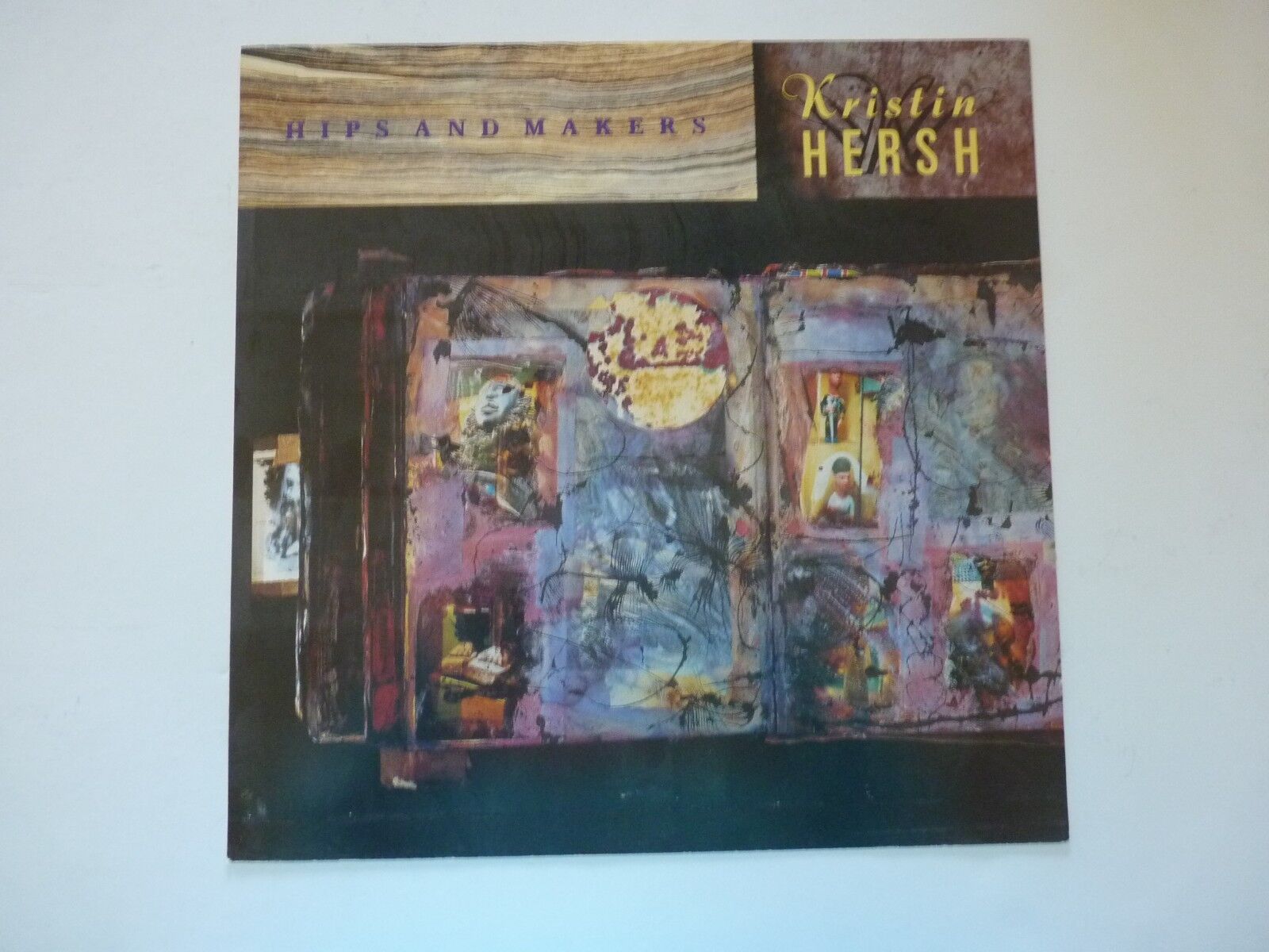 Kristin Hersh Hips and Makers LP Record Photo Poster painting Flat 12x12 Poster