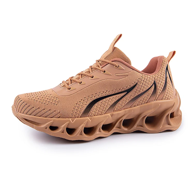 Metelo Men's Relieve Foot Pain Perfect Walking Shoes - Brown