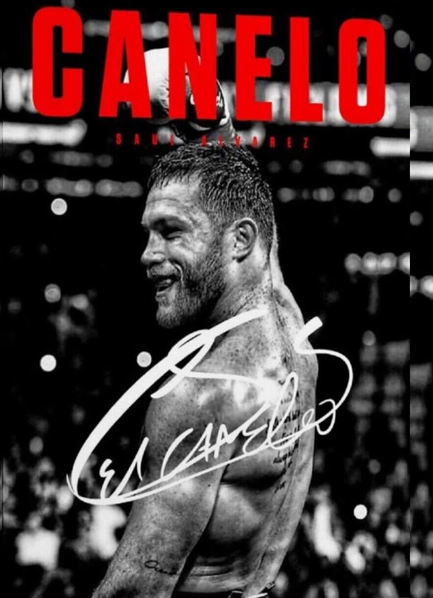 Canelo Alvarez Autographed Signed 8x10 Photo Poster painting REPRINT