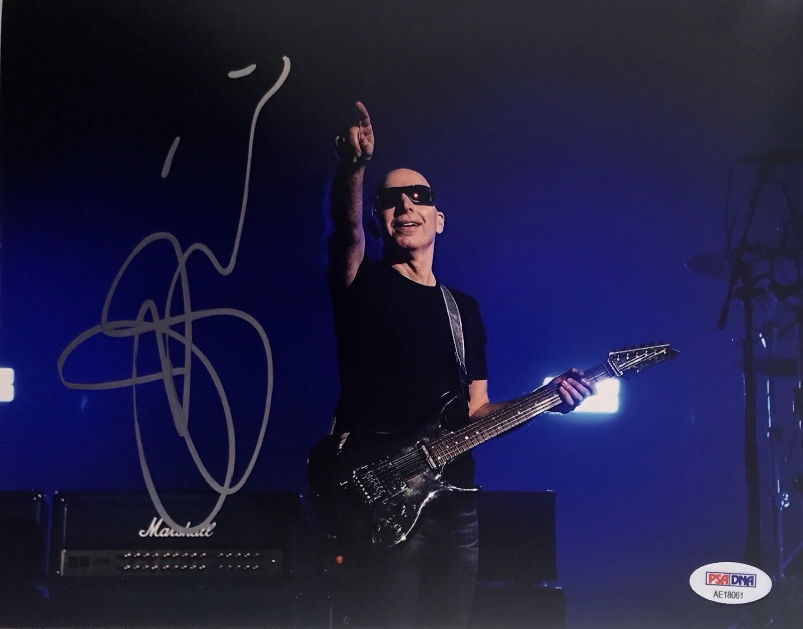 Joe Satriani Signed Autographed Chickenfoot G3 8x10 Photo Poster painting Psa/Dna