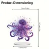 DIY Octopus Diamond Painting Ornaments（Single Sided)