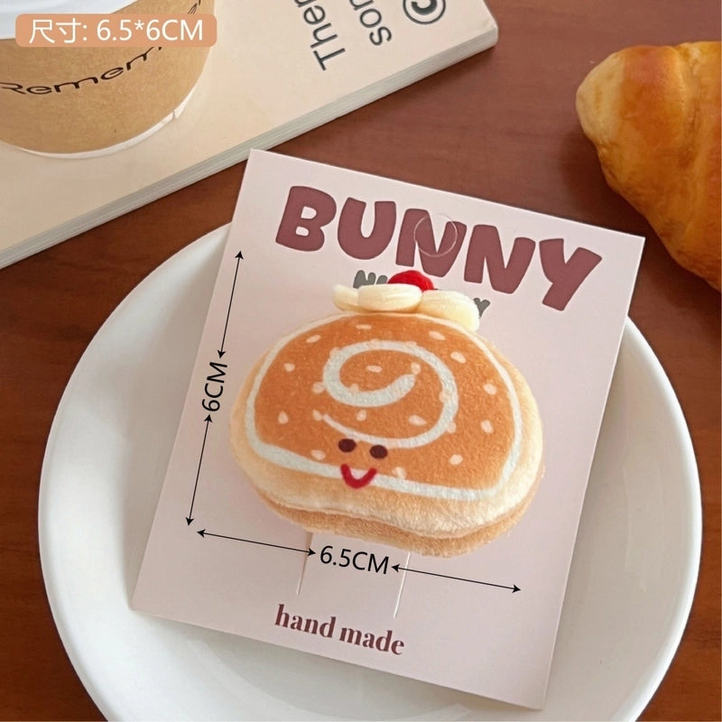 Cute Potatoes Tomato Plush Bag Pendant Hair Clip