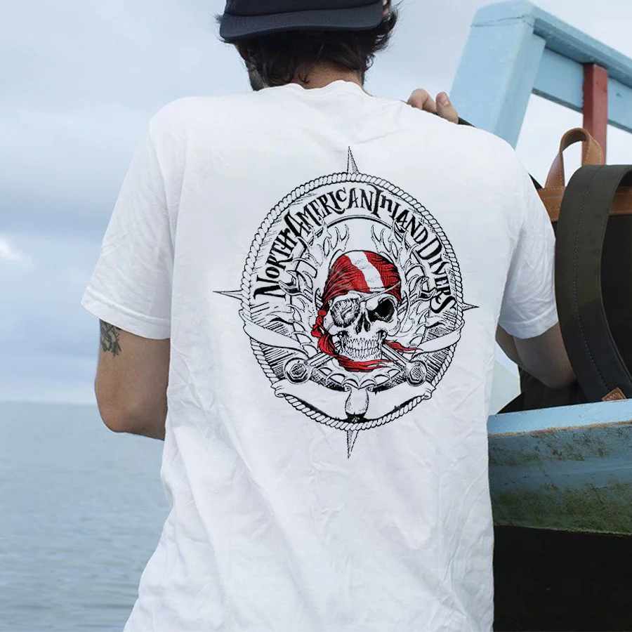 North American Inland Divers Printed Men's T-shirt