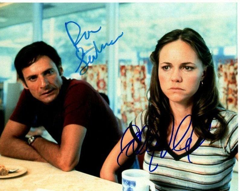 Ron leibman and sally field signed autographed norma rae Photo Poster painting