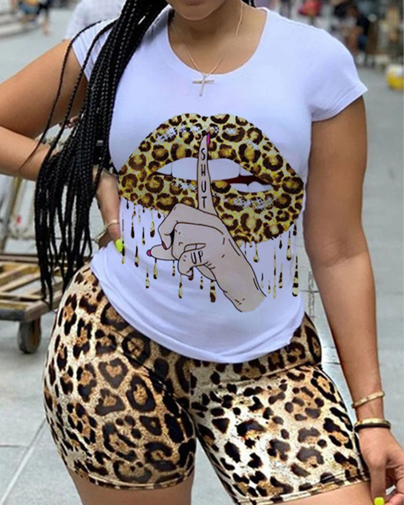 SHUT UP SHORTS SET