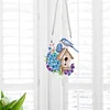 2Pcs Blumen und Vögel - 5d DIY Handwerk Anhänger
