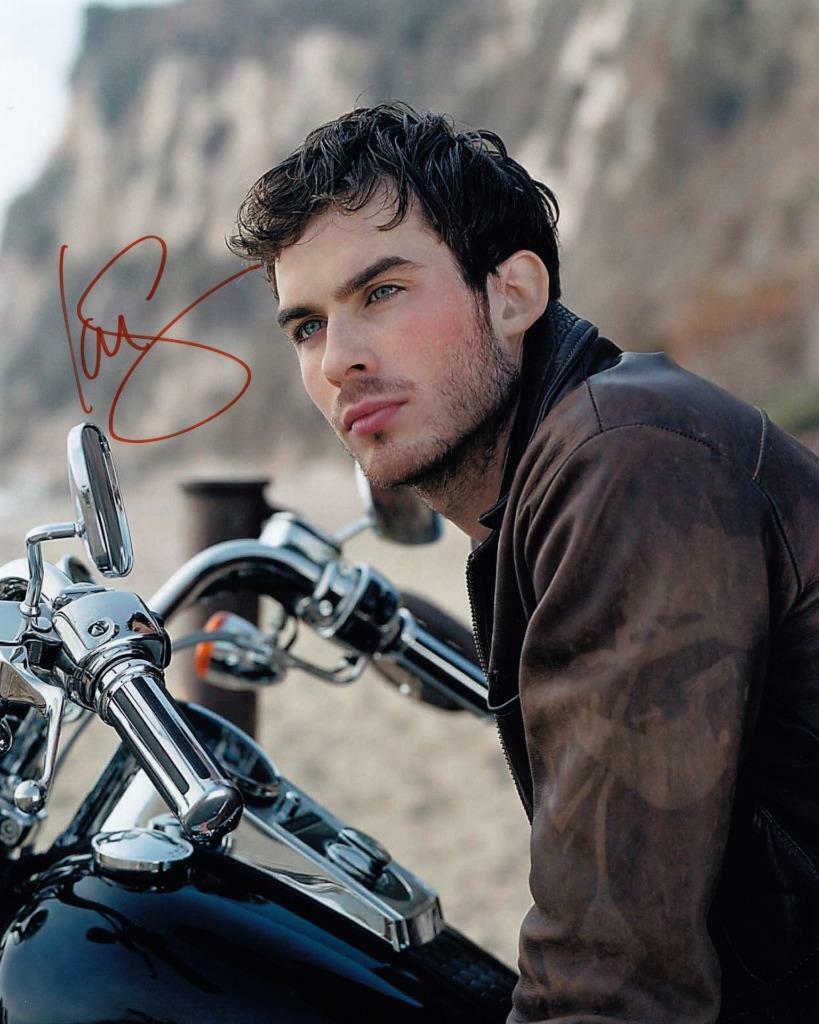 Ian Somerhalder SIGNED AUTOGRAPHED 10 X 8