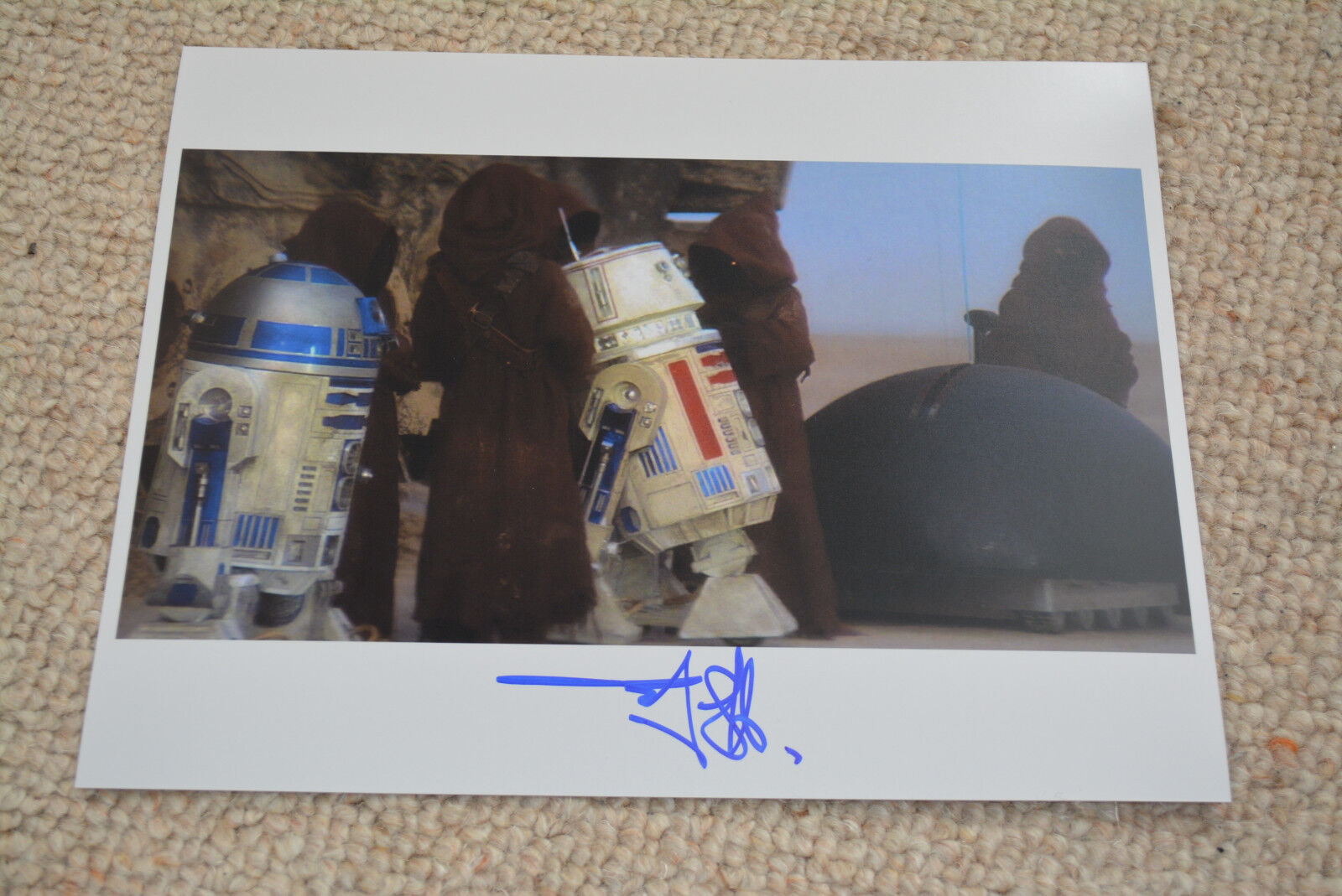 RUSTY GOFFE signed autograph In Person 8x10 (20x25 cm) STAR WARS JAWA