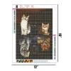 Cats  | Full Round Diamond Painting Kits