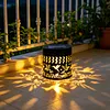Solar Powered Outdoor Hummingbirds Wall Lamps Wall-Mounted Garden Lights