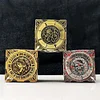 7 in 1 Six-Sided Rotating Metal Dice DND Dragon Dungeon RPG Cthulhu Role-Playing