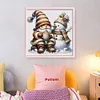 【Limited Stock Sale】Winter Coffee Gnome-11CT Stamped Cross Stitch 40*40cm tapestrymarket