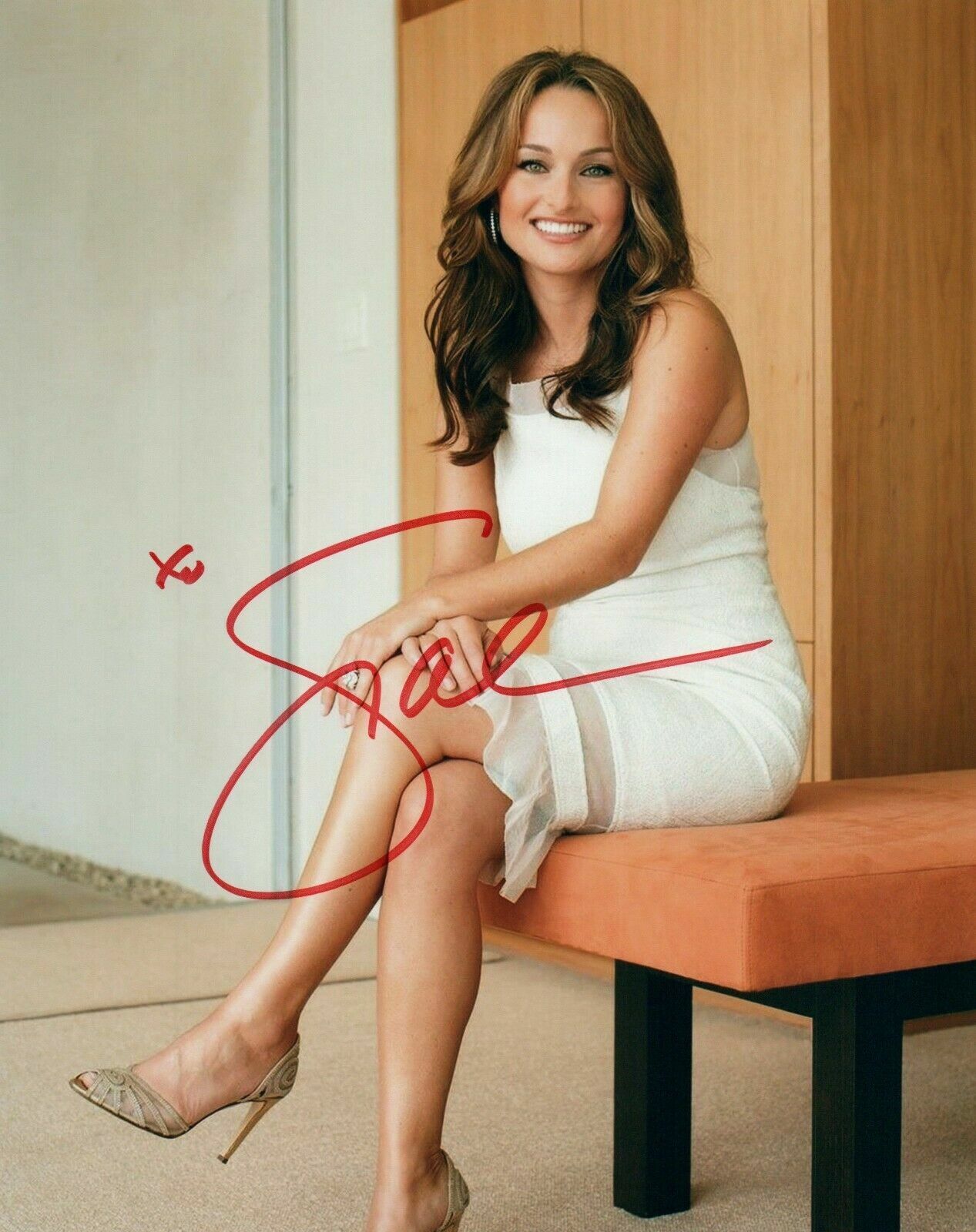 Giada de Laurentiis ** authentic signed autographed 8x10 Photo Poster paintinggraph holo COA