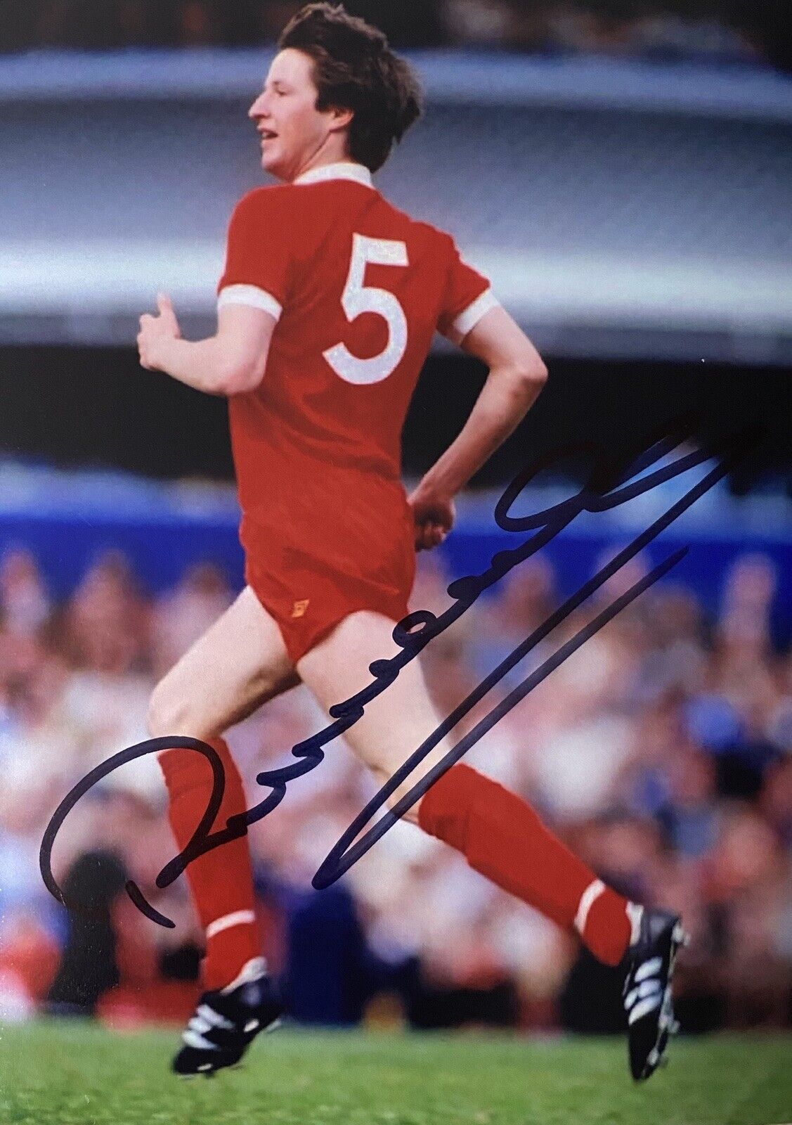 Ronnie Whelan Genuine Hand Signed Liverpool 6X4 Photo Poster painting