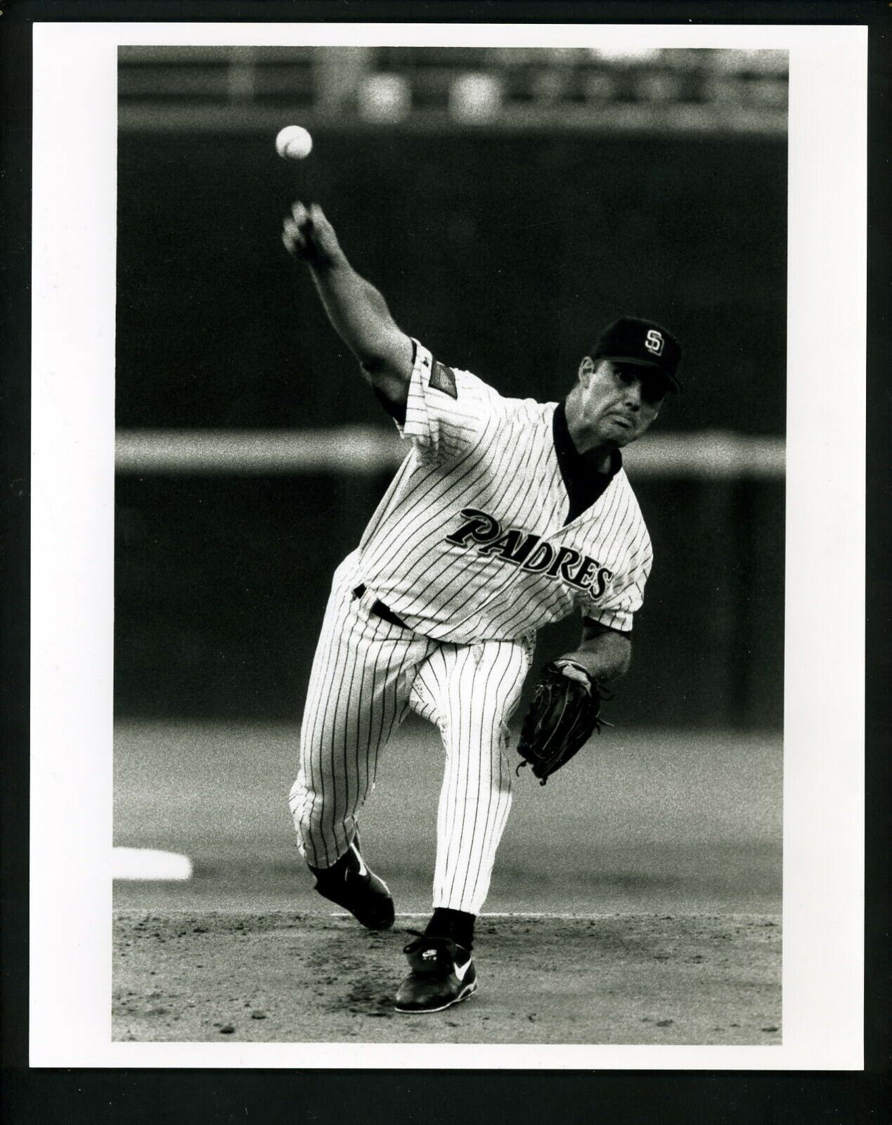 Andy Benes circa 1990's Press Original Photo Poster painting San Diego Padres