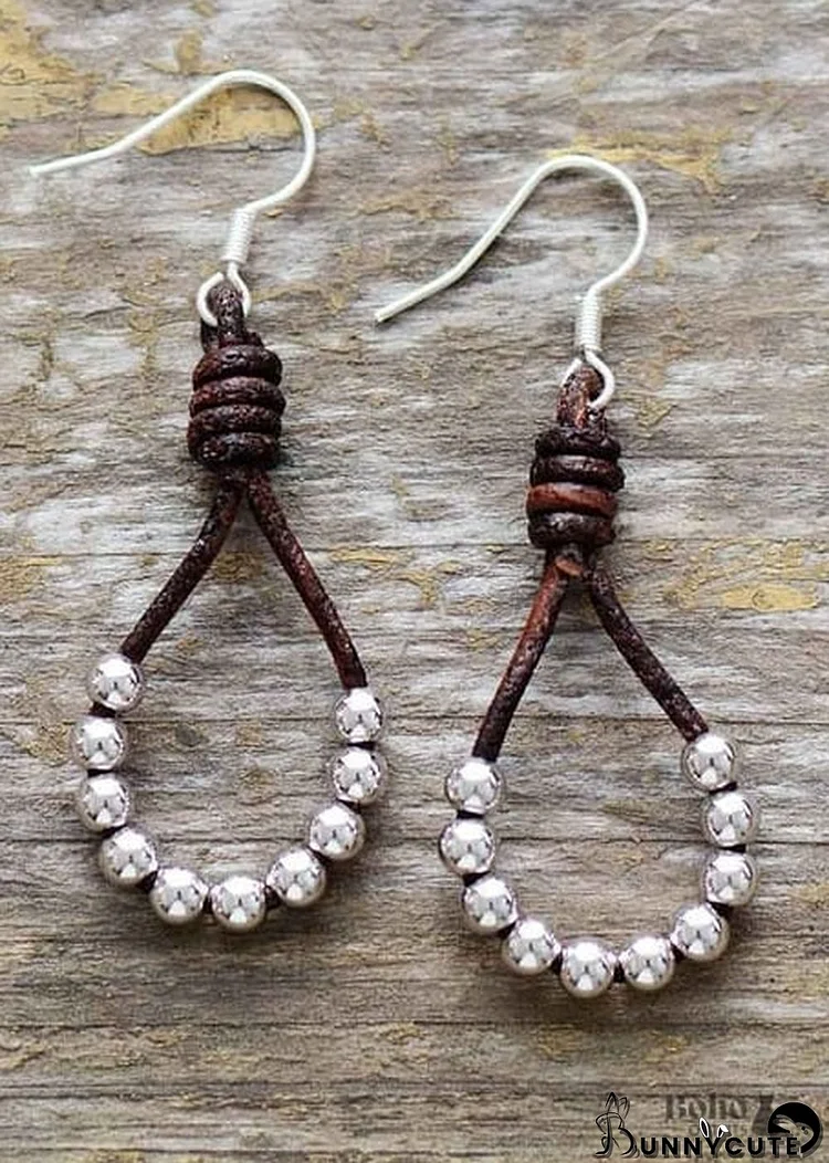 Boho Earrings, Dangle Earrings, Silver Bohemian Peal