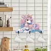  Diamond Art Hanging Hooks Rhinestone Painting Coat Hook (Unicorn B)