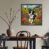 Diamond Painting -5D Full Round Drill Border Collie Puppy(40x40cm)