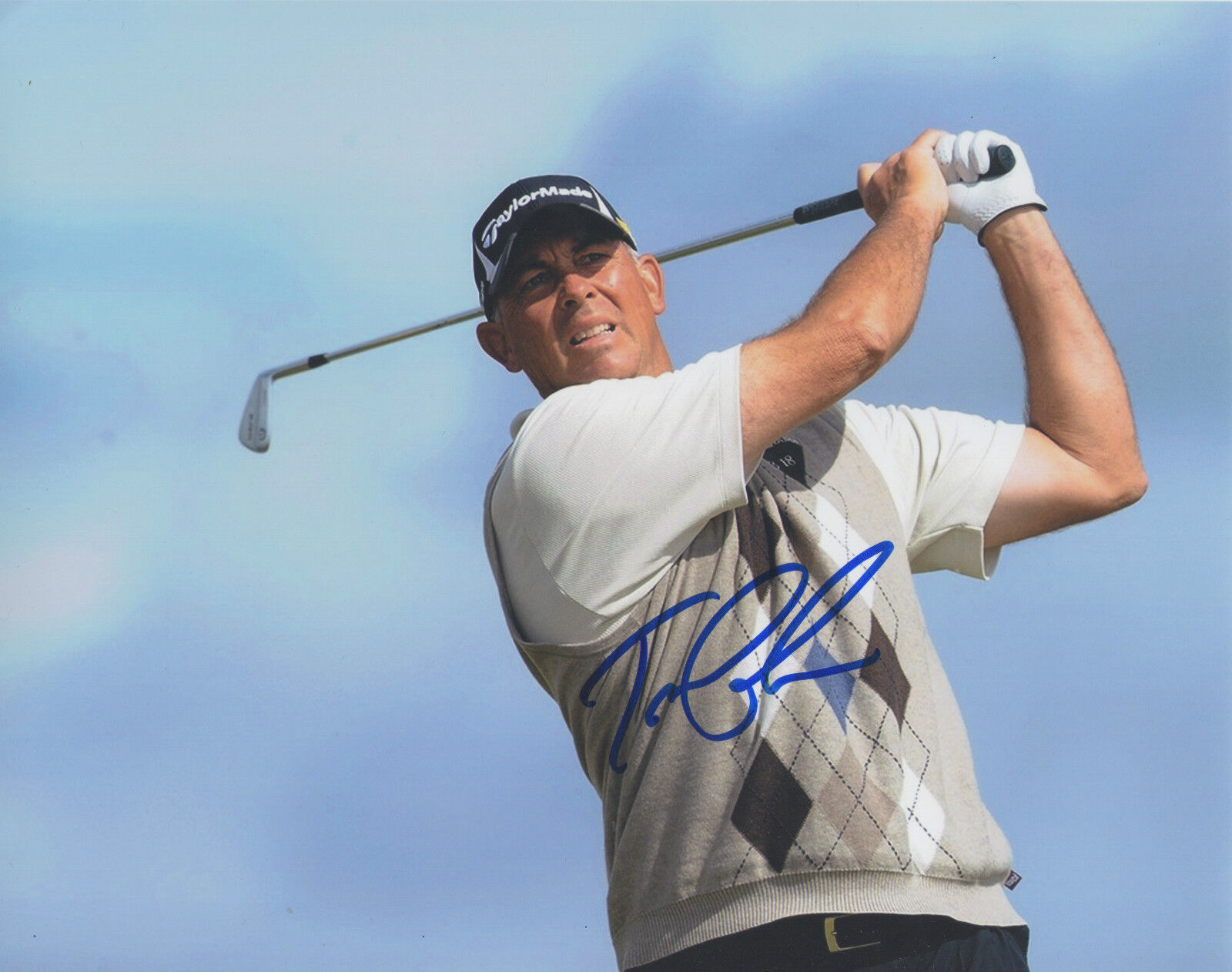 Tom Lehman *PGA Champion* Signed Autograph 8x10 Photo Poster painting T2 COA GFA