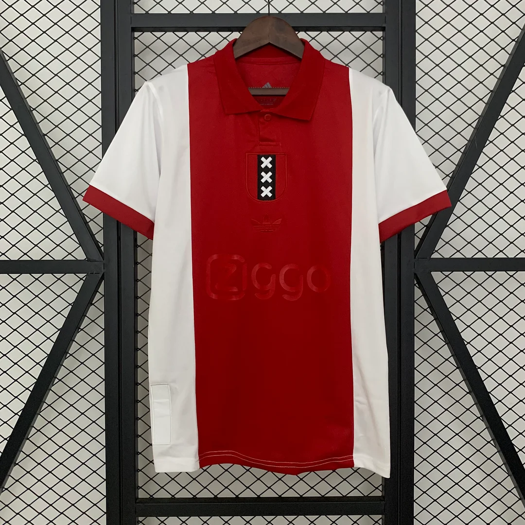 25/26 Ajax Red 125th Football Shirt Thai Quality