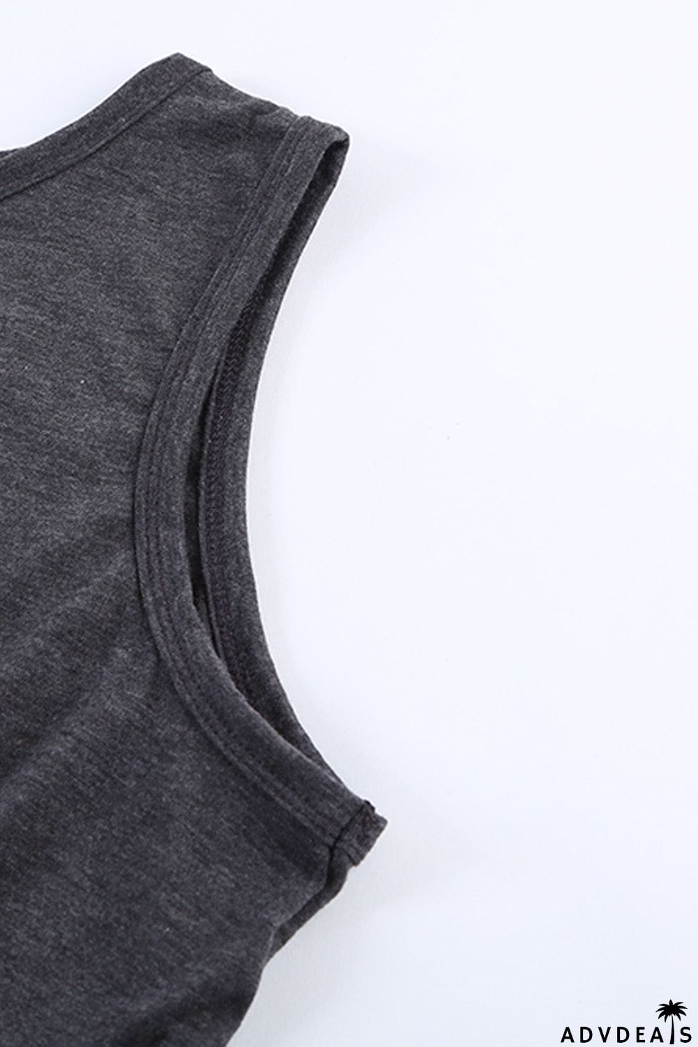 Burgundy Crew Neck Sleeveless Twist Hollow-out Bodycon Mini Dress