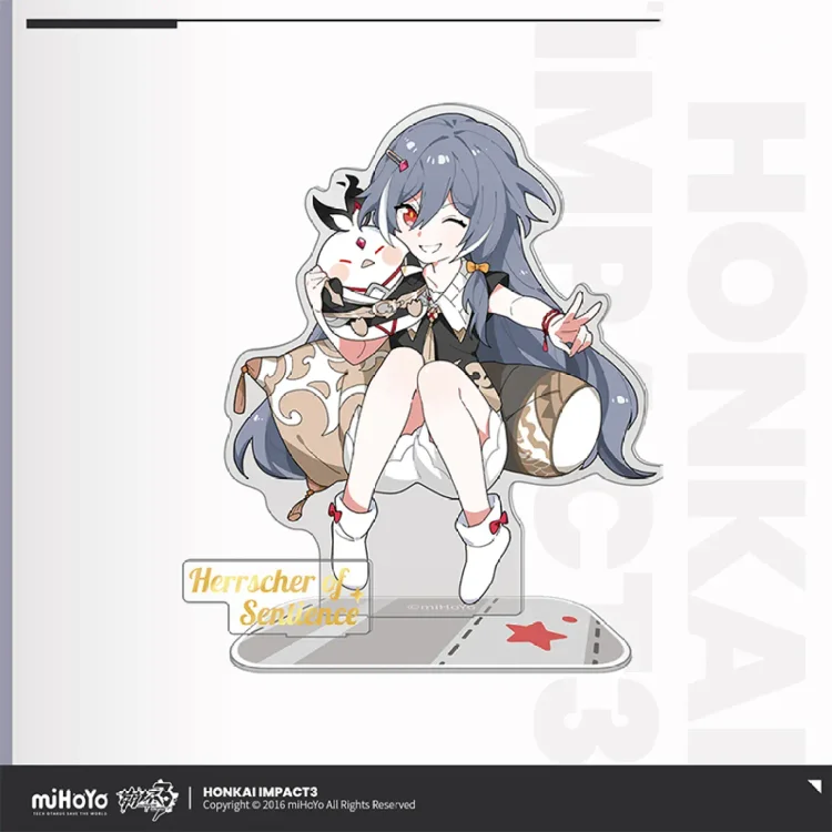 Honkai 3d Acrylic Stand Figures [Original Honkai Official Merchandise]