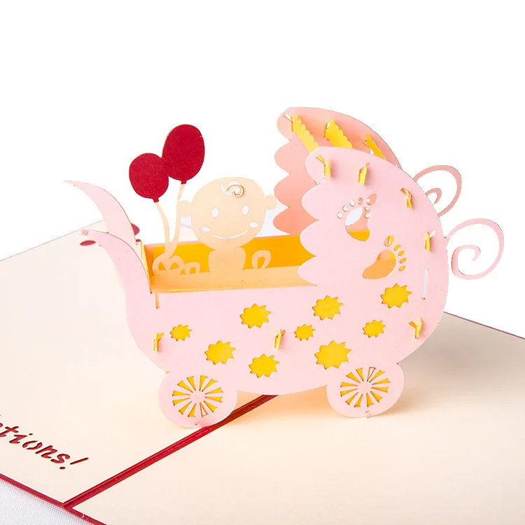 Surprise Gift Card | Sprinkle Them with Lovely Pop-up Card Rebornartdoll® Rebornartdoll®