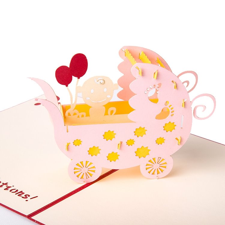  Surprise Gift Card | Sprinkle Them with Lovely Pop-up Card - Reborndollsshop.com®-Reborndollsshop®