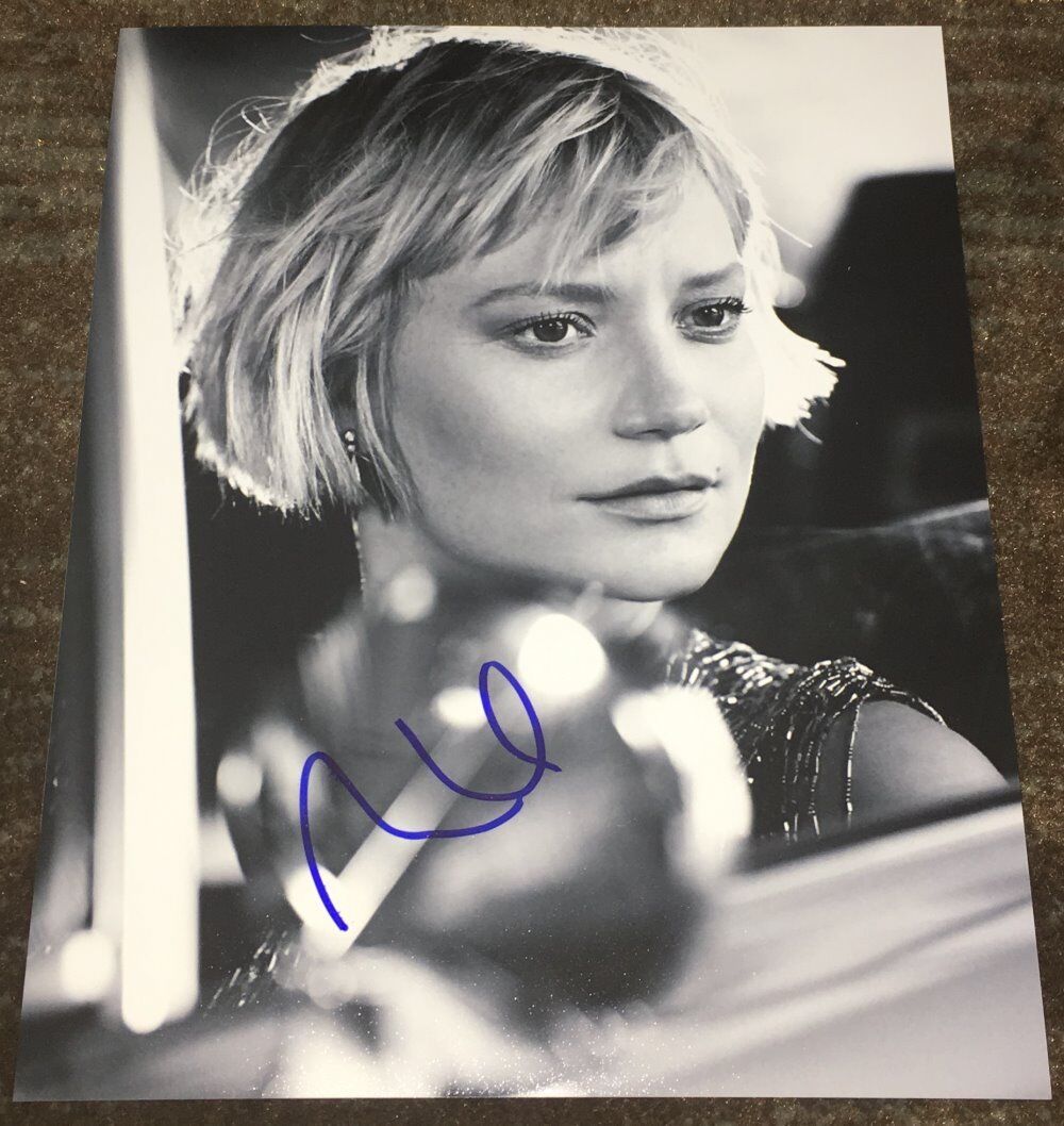 MIA WASIKOWSKA SIGNED AUTOGRAPH ALICE IN WONDERLAND DAMSEL 8x10 Photo Poster painting F w/PROOF