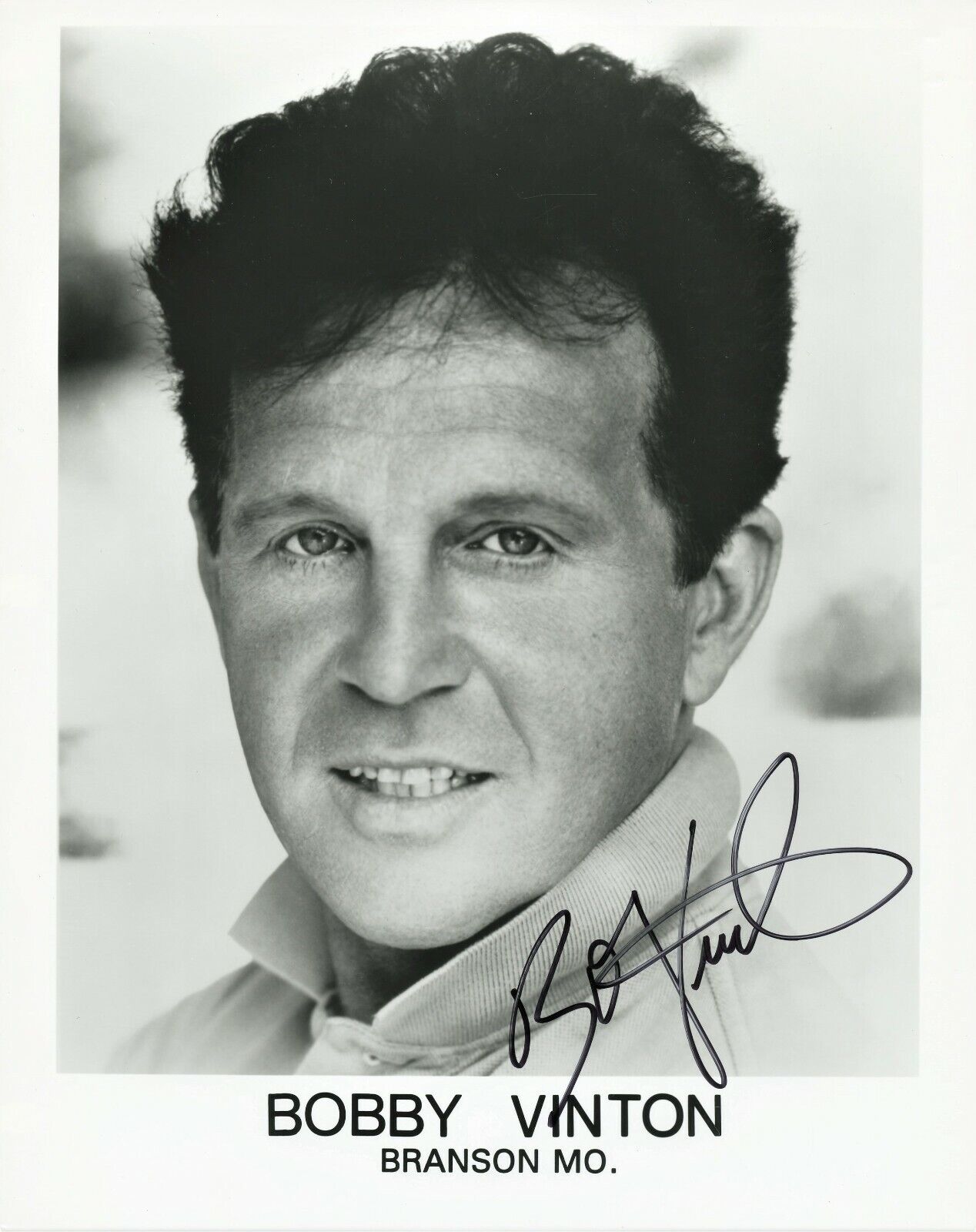 BOBBY VINTON Signed Photo Poster painting