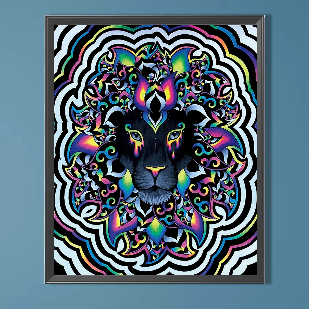 Diamond Painting - Full Round Drill - Panther(Canvas|40*50cm)