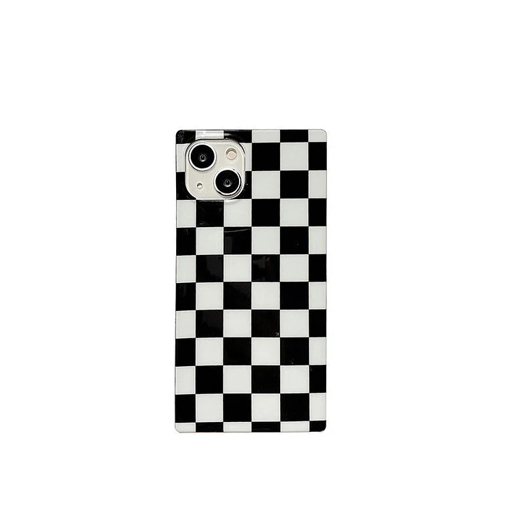 Checkered Square iPhone Case