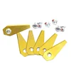 18Pcs Grass Cutter Blade Anti-rust for Bosch Indego 800 1000 1200 (Gold)