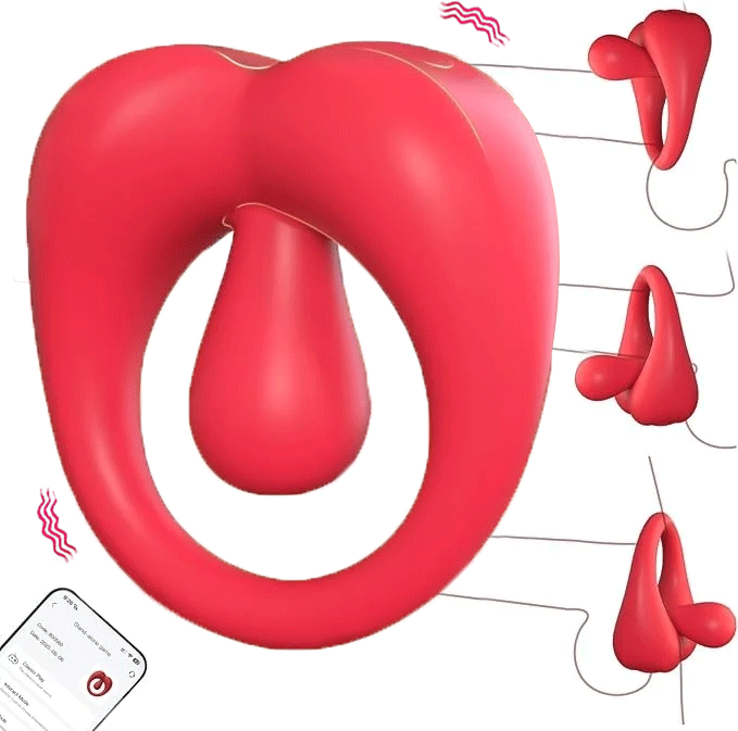 Coreon &ndash; Smart App-controlled Vibrating Cock Ring Precision Control For Stronger Performance By Rose Toy