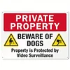 3pcs - Dog Warning- Vintage Metal Signs(12*16Inch)