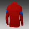 2024/2025 Barcelona Half-Pull Training Suit Red  Football Jersey 1:1 Thai Quality