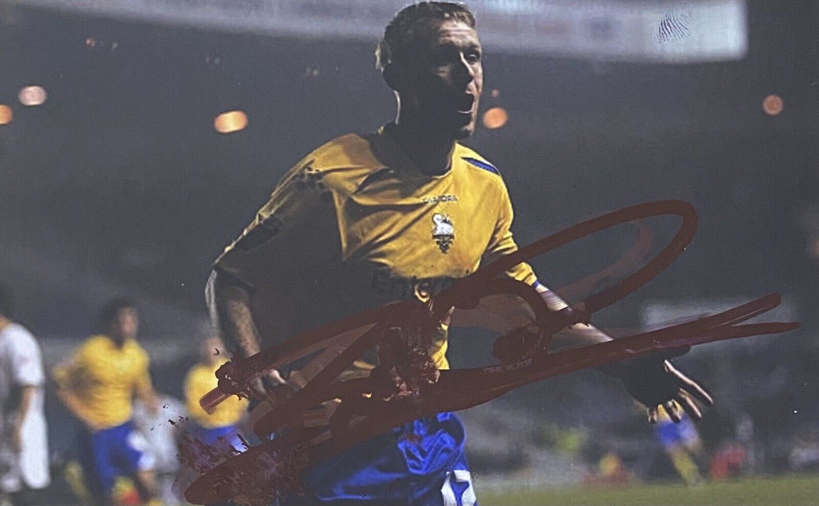 Brett Ormerod Genuine Hand Signed 6X4 Preston North End Photo Poster painting