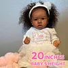 20'' Diaz Black Weighted Reborn Toddler Baby Doll Girl, Birthday Present - RBBI-Myrebornbabydoll&reg; Myrebornbabydoll&reg;